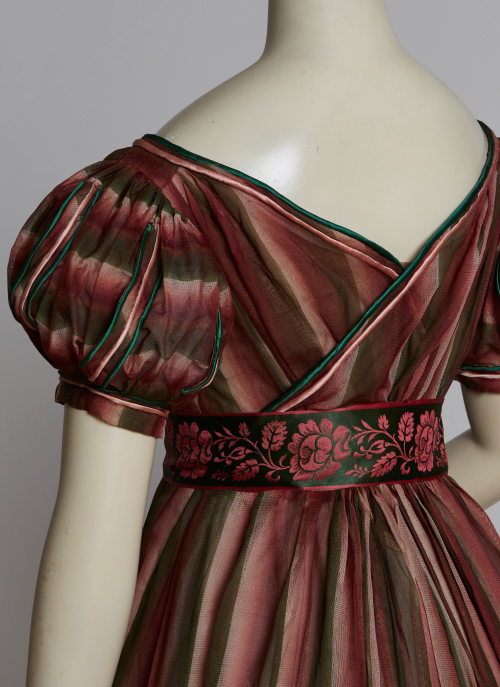 Evening dress ca. 1823-24From Cora Ginsburg