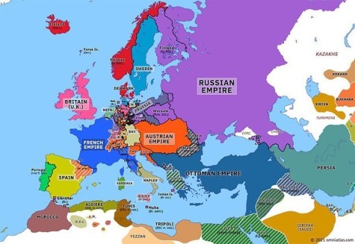 NEW MAP: Europe 1814: Treaty of Kiel (14 January 1814) buff.ly/38JC9io In late 1813 allied S