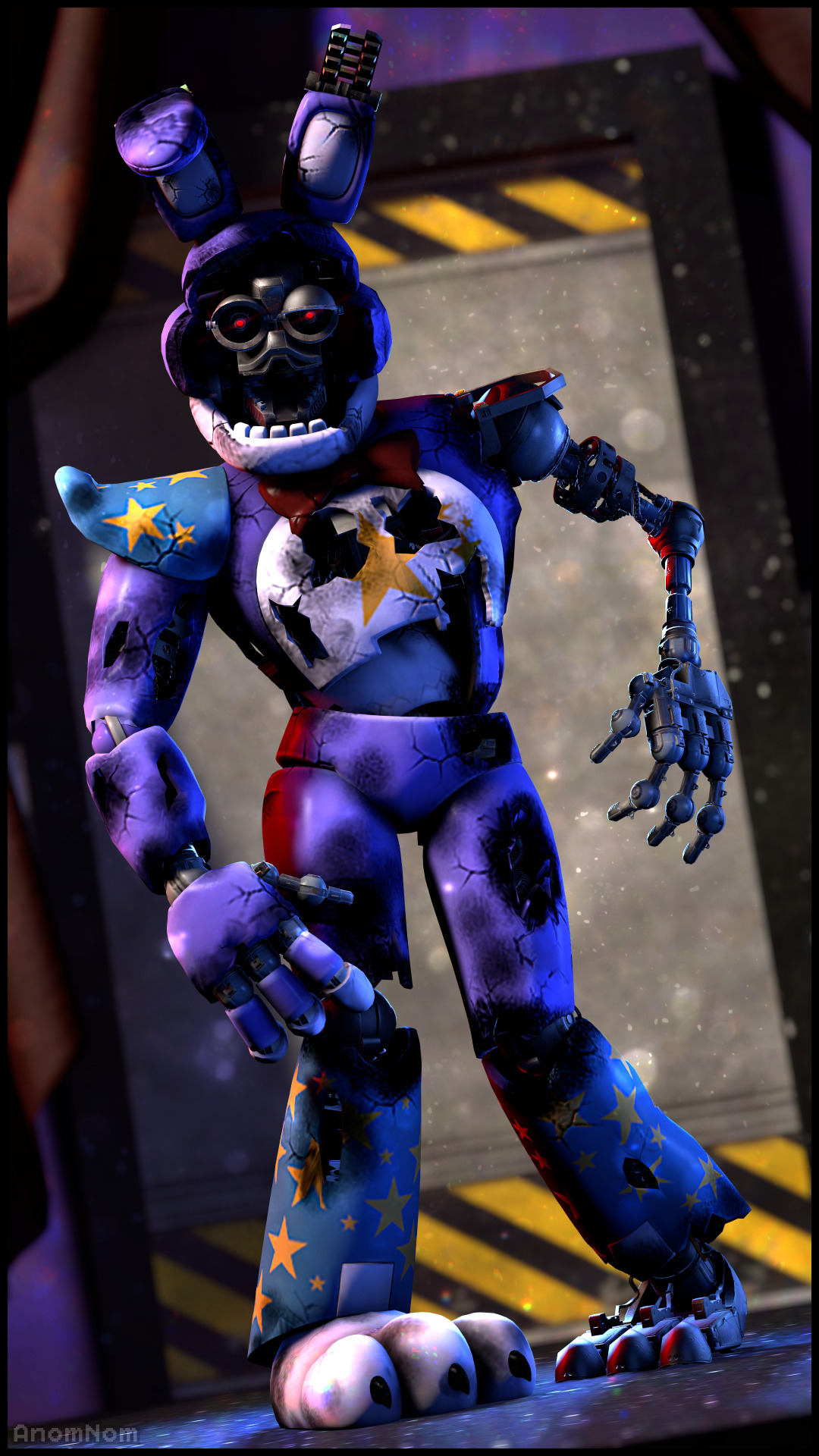 Steam Workshop::[FNAF: Security Breach] Glamrock Bonnie