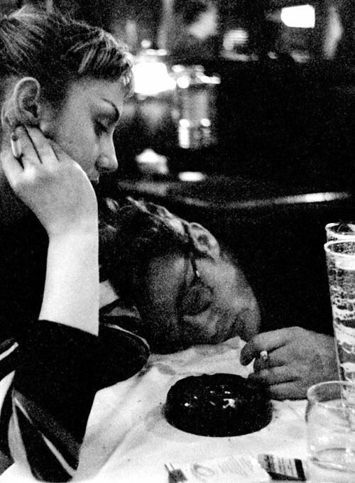 fotogrimsi:James Dean and friend photographed by Dennis Stock in NYC, 1955.