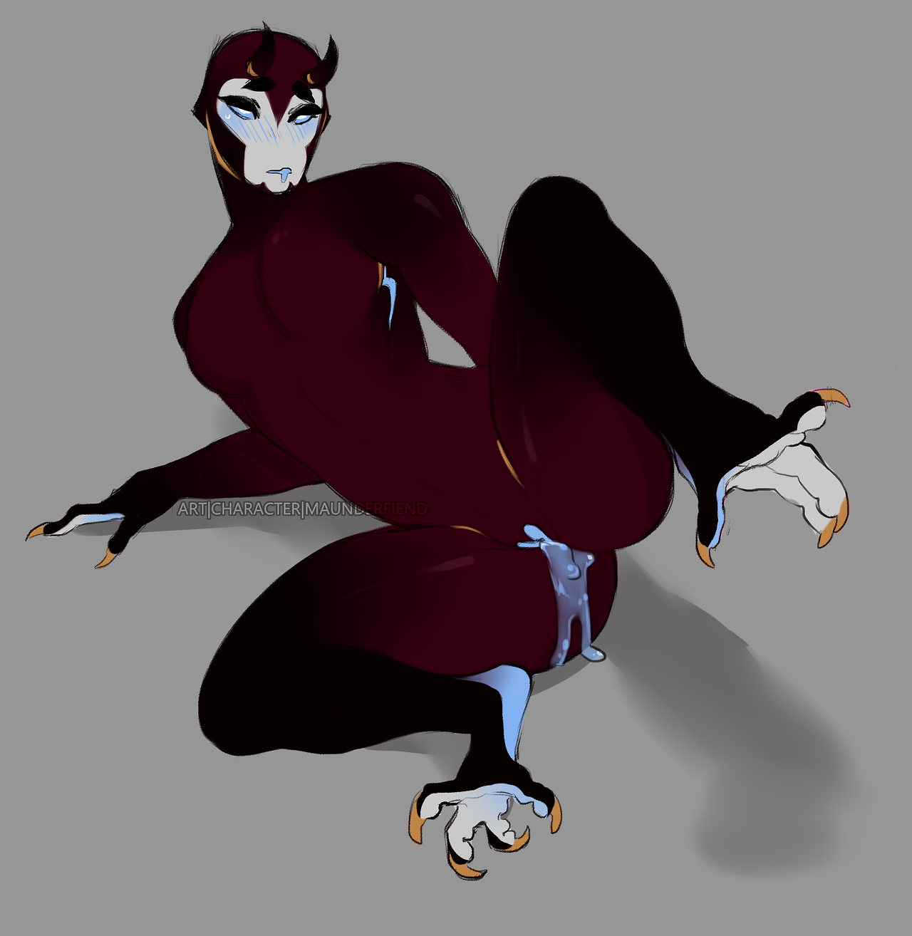 maunderfiend:  Hey…….. Imp guys are cute….Here’s Elwood getting himself some