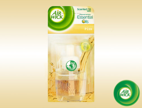 theonion: Air Wick Introduces New Piss Scented Bathroom Diffuser