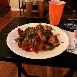 Stir fry chicken and veggies I made a few weeks ago #food