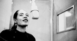 Black-0Rpheus: Billie Holiday Photographed By Don Hunstein Recording Her Album Lady
