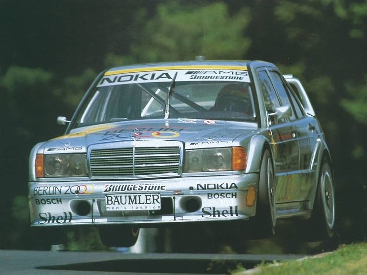 Rad Racer — 90's DTM Mercedes-Benz 190e Evo II