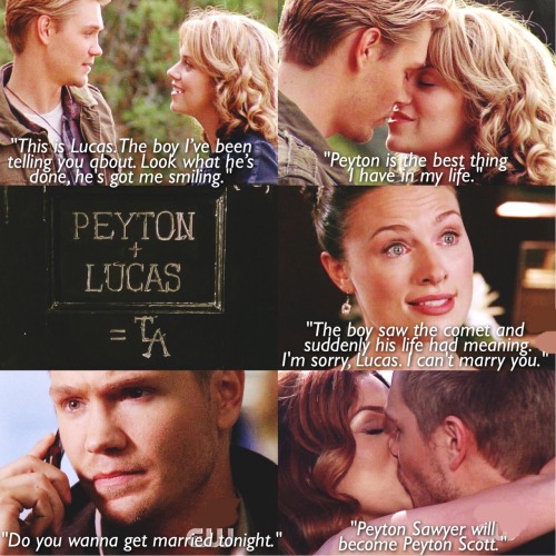xrememberoth:the lucas and peyton story
