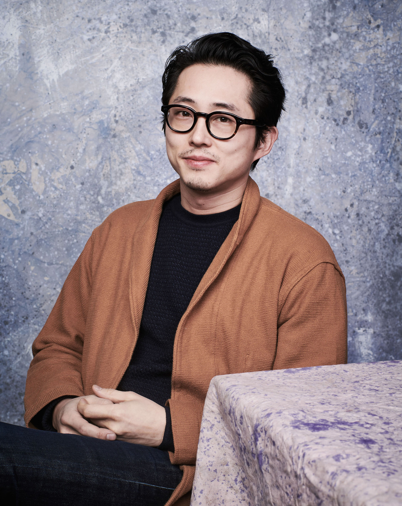 celebsofcolor: Steven Yeun poses for a portrait at Deadline Hollywood Studio during