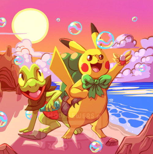 I’ve been replaying Explorers of Sky and thought I’d draw my little team :D