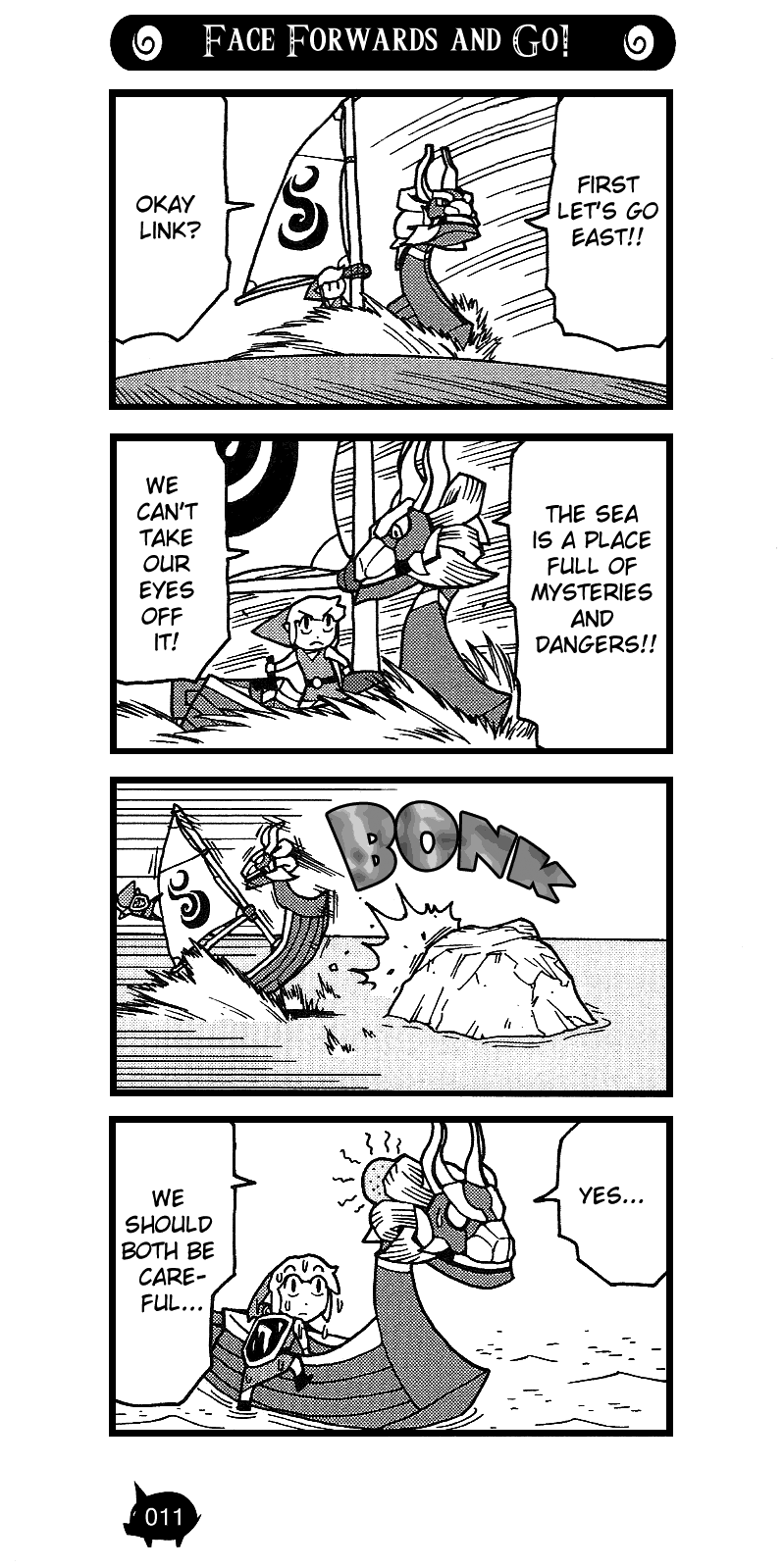 kaialone: The Legend of Zelda: The Wind Waker - Link’s Logbook Chapter 3, Page
