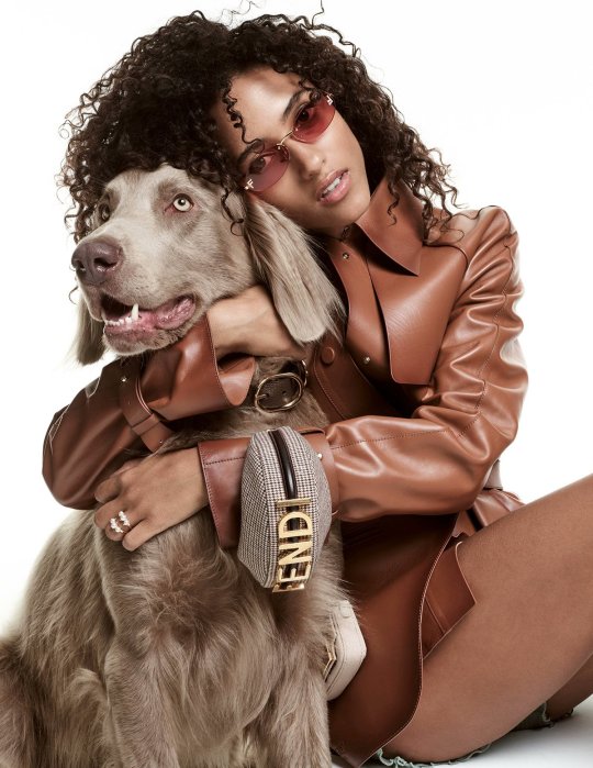 modelsof-color:Mélodie Vaxelaire by Luc Braquet for Madame Figaro Magazine September