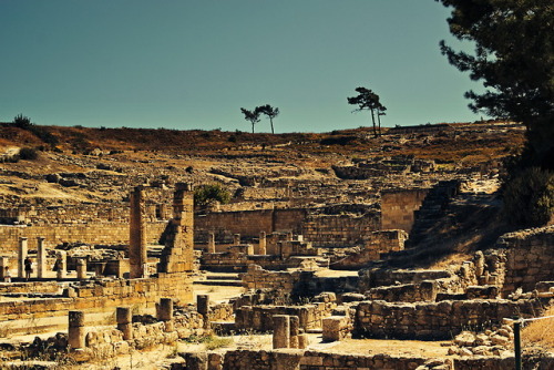 Really old.Ancient Kamiros, Rhodes 2012.