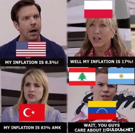 MY INFLATION IS 8.5%! WELL...