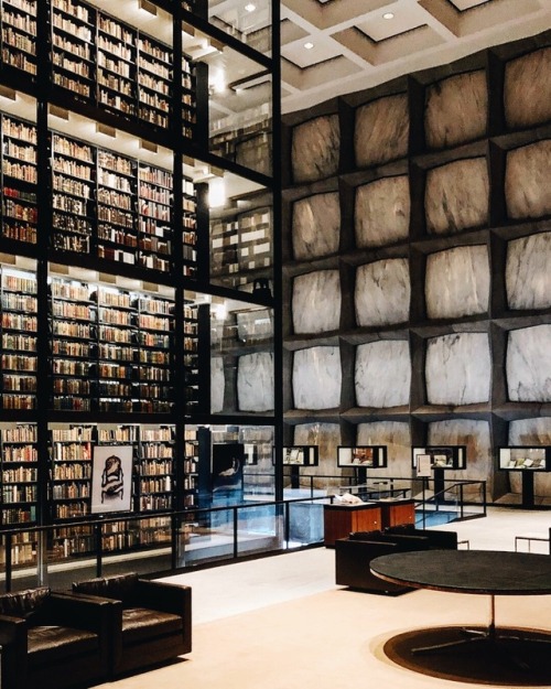 just-good-design:The Beinecke Rare Book and Manuscripts Library by Gordon Bunshaft at Yale Universit