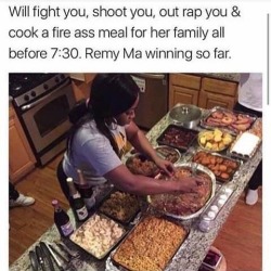 queen819:  MA Monday!! Remy Ma you been the