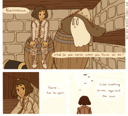 min-min-minnie:  inquisitor frisk + napstacole, with one of my fav cole quotes &lt;3 more friskquisition crossover 