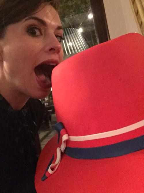 marvelsagentcarter:Hayley Atwell + cake