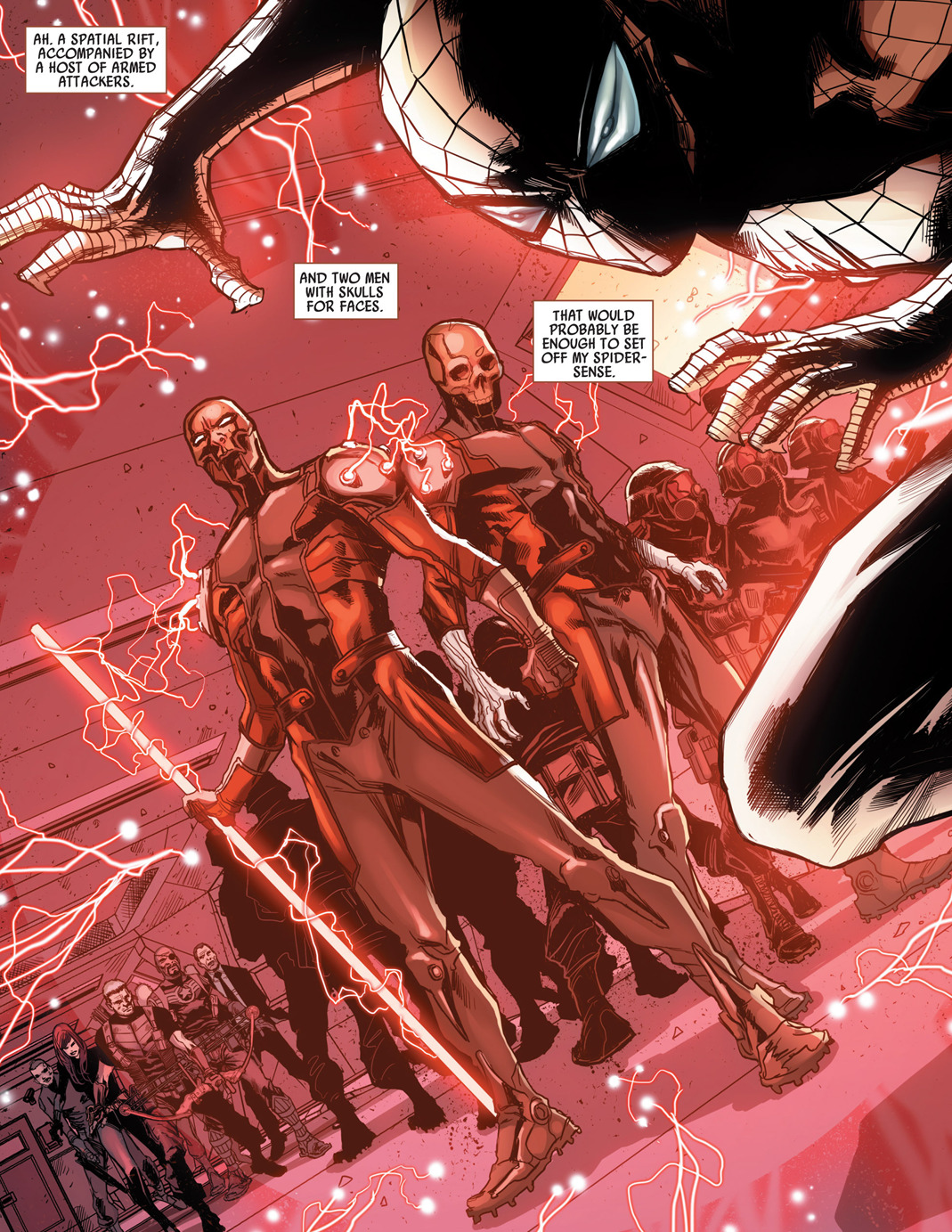 marvel-dc-art:  Avenging Spider-Man #20 - “The Chameleon Sanction” (2013) pencil