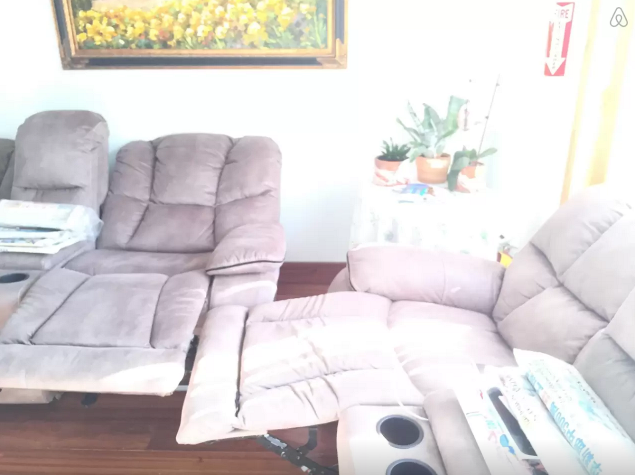 Brooklyn, NY. $788.00 “Artist sofa in dental waiting room” “This room 4 to 6 girls share” “don’t forget this is not a hotel” Airbnb Review: “Warm clean blankets and towel bath tub is awesome and they are really nice. Sofa was not that comfortable...