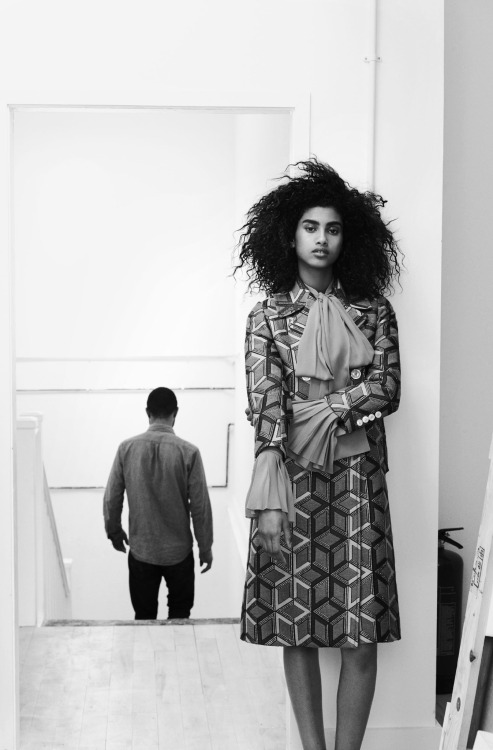 amy-ambrosio: Imaan Hammam in “Urban renaissance” by Max Farago for Vogue UK, Aug 2015.