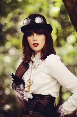 steampunk-girl:  Steampunk Girl