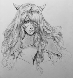 spazzy-azi: Lmao I think this is as done as Camilla will get 😅 (Another Camilla/Nohr siblings WIP here) 