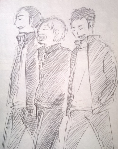 karasuto:   some Haikyuu!! sketches by Furudate Haruichi  yea but look at tobio