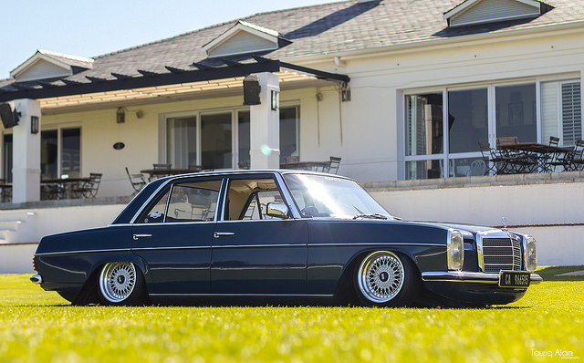 stancespice:  Mila_Bagged_Benz_w115_Valdevie_Flickr by Tauriq Ajam on Flickr.