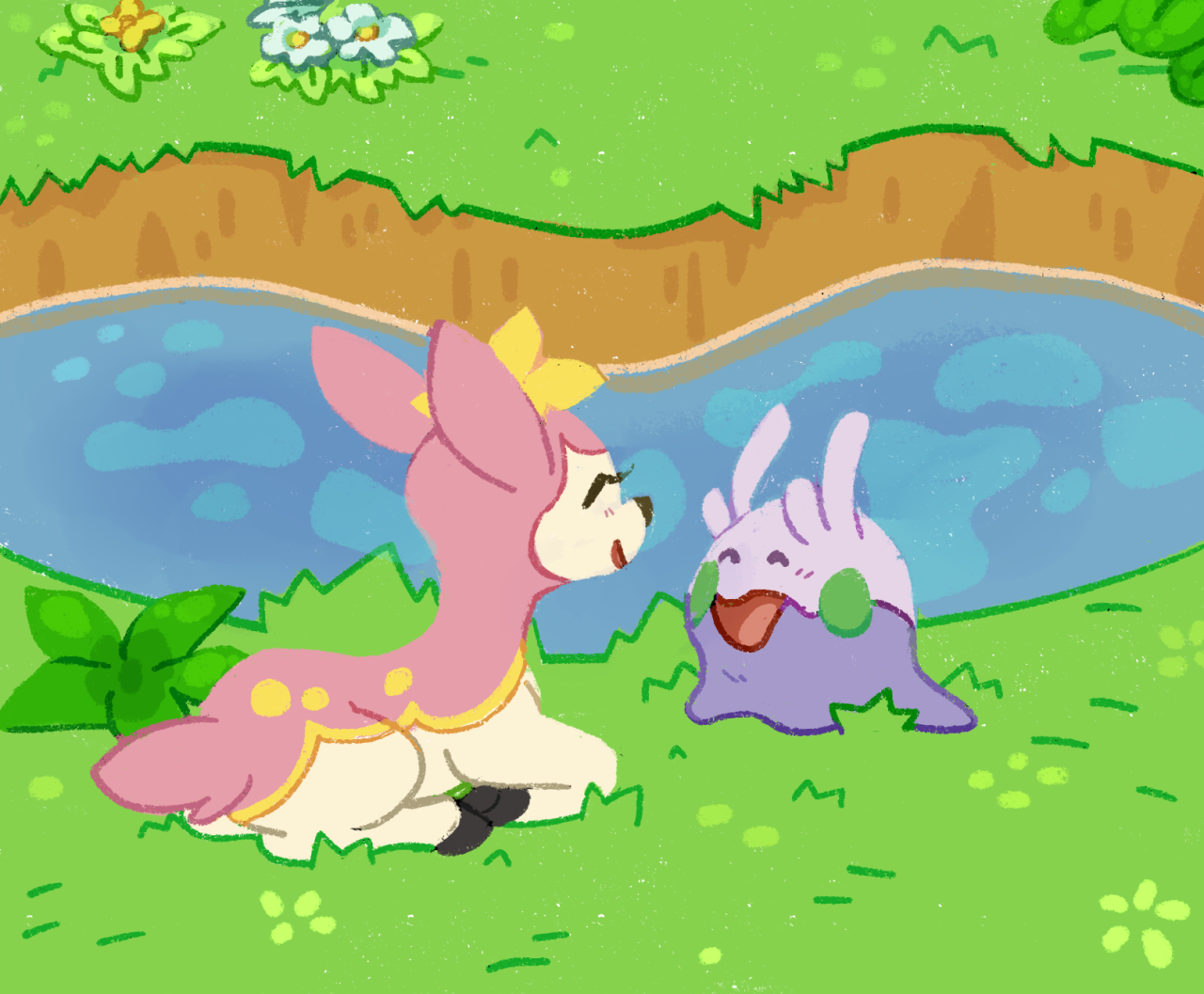 v0idgear:  i 100% recommend pokemon super mystery dungeon ive never wanted to draw