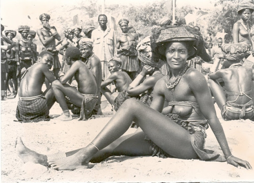 Porn Pics Angolan Mucubal people.