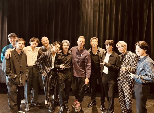 COLDPLAY AND BTS THIS IS EPIC