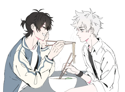 Shiguang Fluff Week: Food 