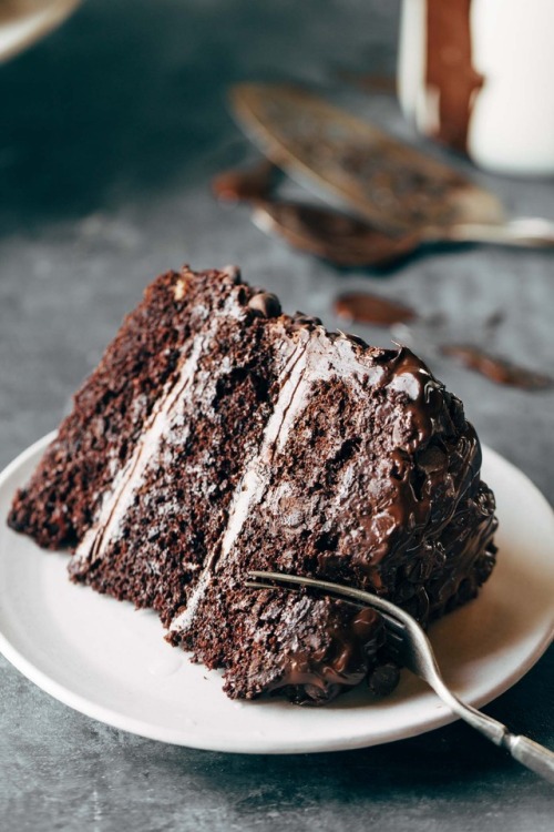 Blackout Chocolate Cake