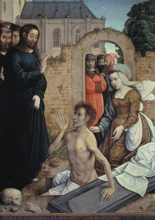 The Raising of Lazarus, Juan de Flandes, ca. 1500-1510