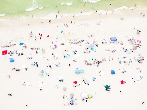 {These aerial beach photographs by Antoine Rose transport me to today’s Hump Day Happy Place. 