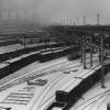 undr:eddie hausner. City Blanketed With Snow. 72nd Street and 12th Avenue Manhattan,