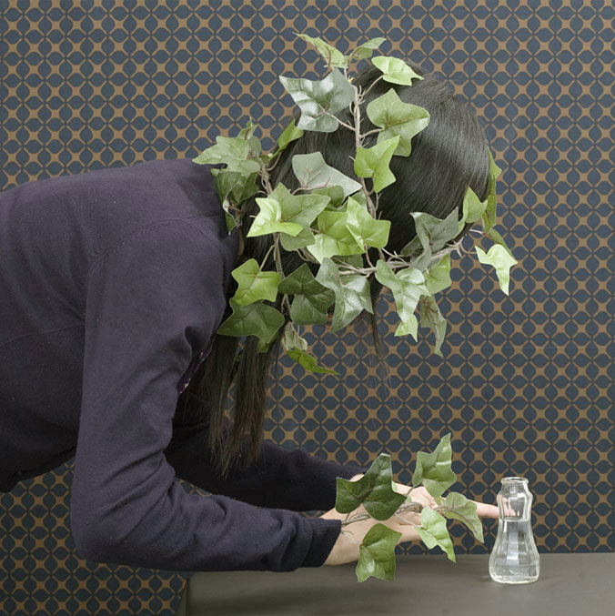 blo:  Japanese photographer Mitsuko Nagone uses herself as the subject in her