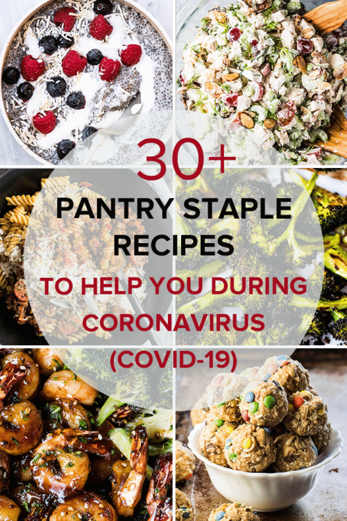 PANTRY STAPLE RECIPES TO HELP YOU DURING CORONAVIRUS (COVID-19)