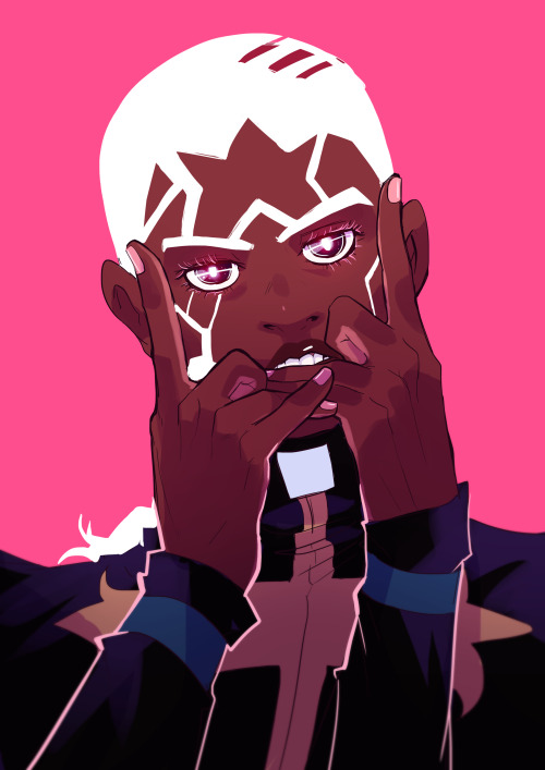 Mr Pucci over here with the most gorgeous villain eyes for absolutely no reason