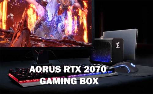 støn Kommunikationsnetværk løn GIGABYTE Releases the AORUS RTX 2070 Gaming Box