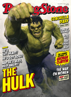 rollingstone:  Hulk smashes our cover! Mark