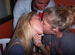 Girls Kissing