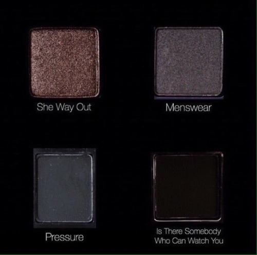 An eyeshadow pallet inspired by The 1975