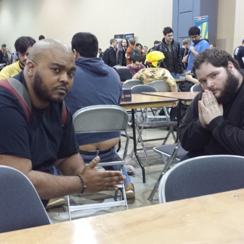 yourstarcolouredeyes:bwarch: zio-masada:  This is one of those “I scrolled down hoping for an explanation” things  Dude went to a Magic: The Gathering tournament and saw a whole lot of ass hanging out and decided to have fun with it. This dude is