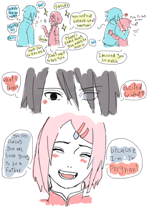 sparckle-cat:   ❝ SasuSaku Month 2015 : DAY 20 ❝ - Day 20: A N N I V E R S A R Y   ┌( ಠ‿ಠ)┘ okay now one last thing , I Know that this’s maybe the wrost doujin you ever read ,//whytimeissoshort??// and i wanted to add more scenes like