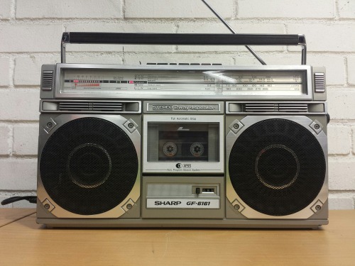 Sharp GF-6161H Ghetto Blaster, 1981