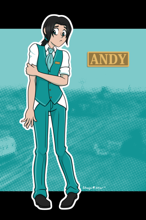 I don’t think I’ve talked about my TTTE OC here.Here’s Andy. They’re based on a Bagnall Standard 16”