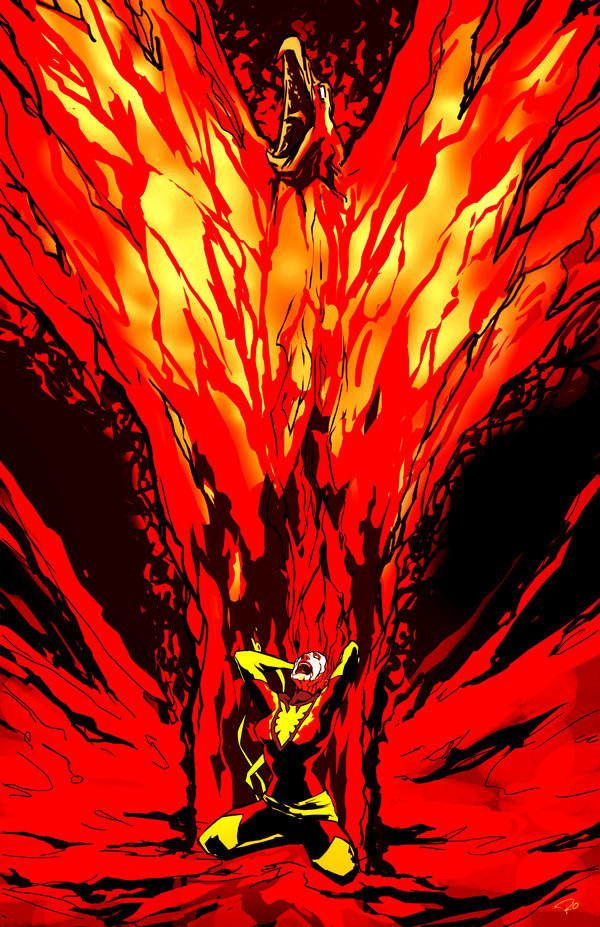 redd2kx:  Phoenix / Dark Phoenix by Ray Ocampo 