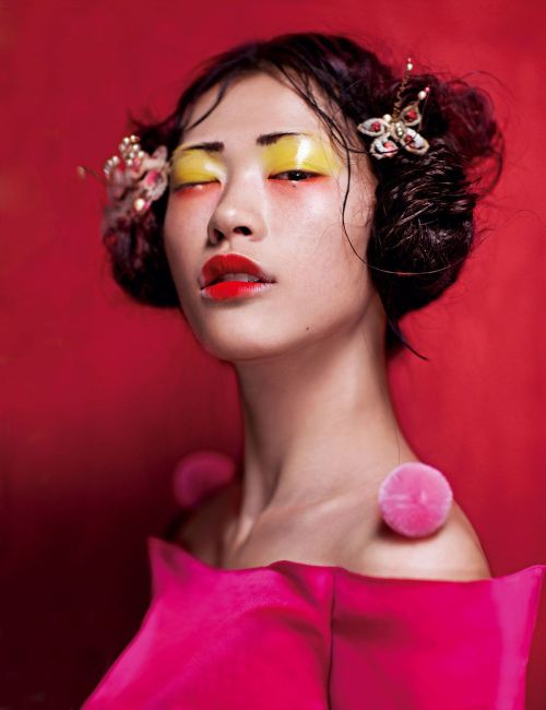 Editorial photographed by Chen Man for I-D Magazine&rsquo;s The Weather Issue, no. 317, Pre-Spring 2