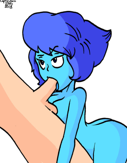 Lapis Lazuli giving a blowjob porn pictures