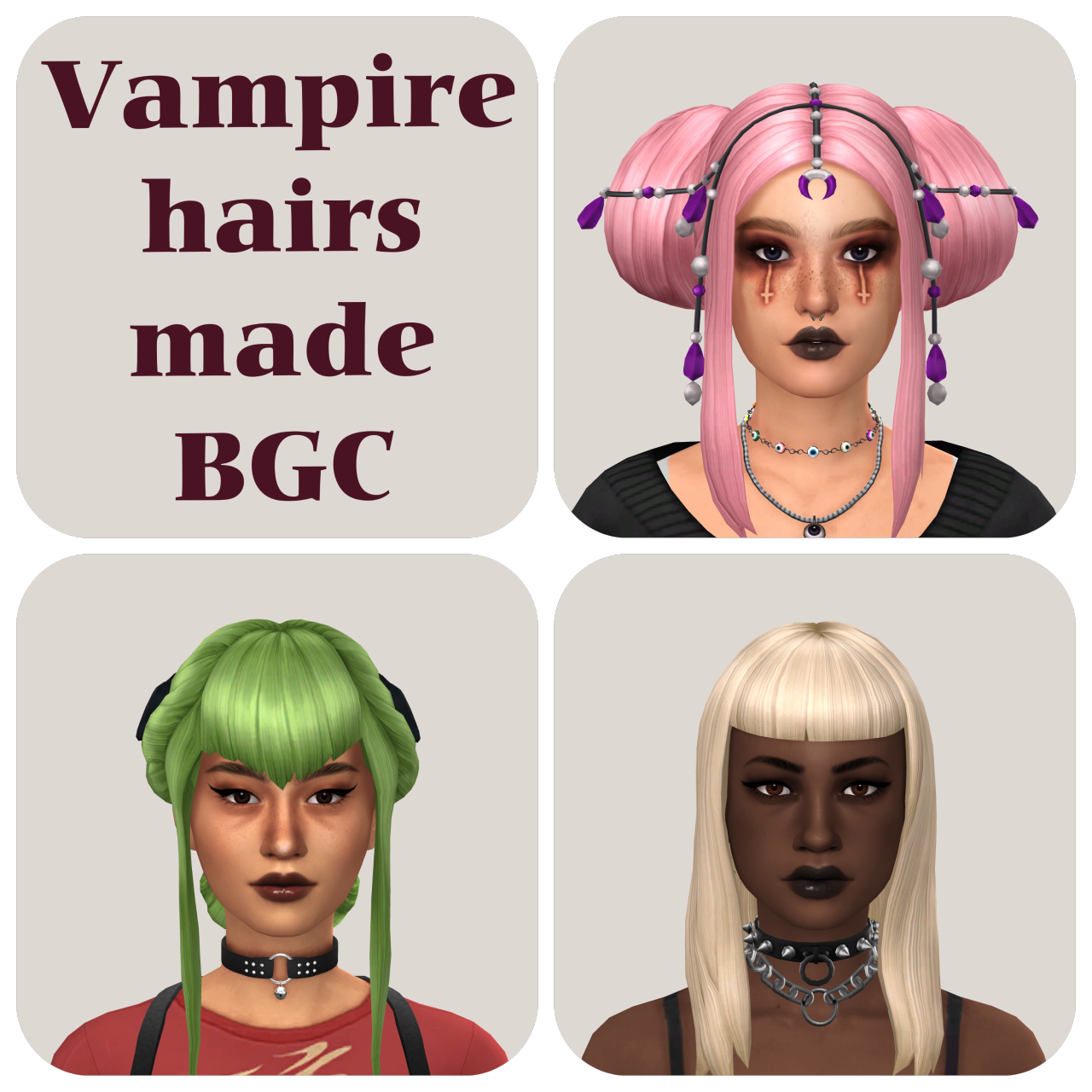 sims 4 vampire hair sims 4 vampire hair